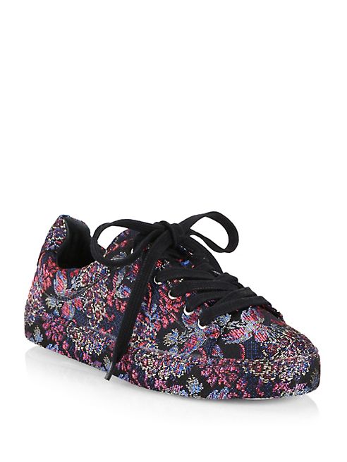 Schutz - Oriana Printed Low-Top Sneakers