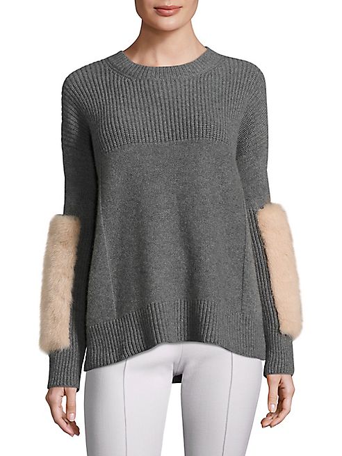 Agnona - Mink Cashmere Top