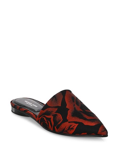 Michael Kors Collection - Darla Floral-Print Flats