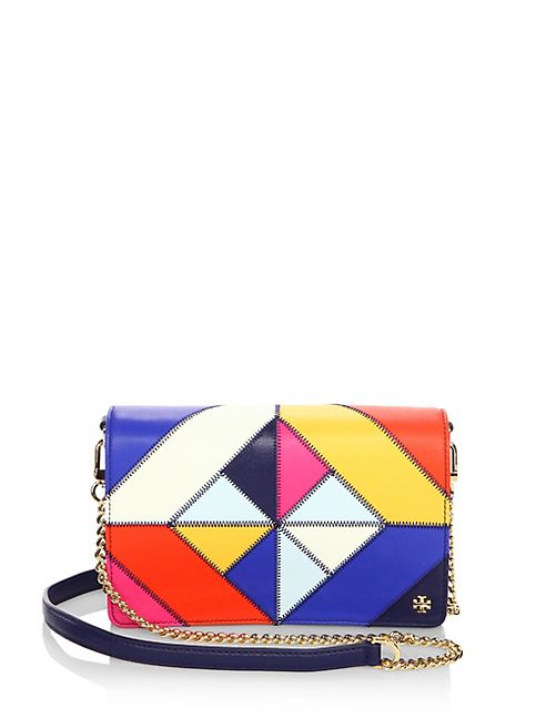 Tory Burch - Diamond Stitched Leather Crossbody Bag