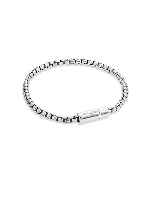 Tateossian - Silver Snake Chain Bracelet