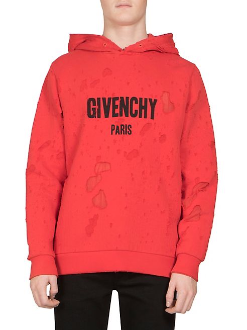 Givenchy - Cuban Distressed Hoodie