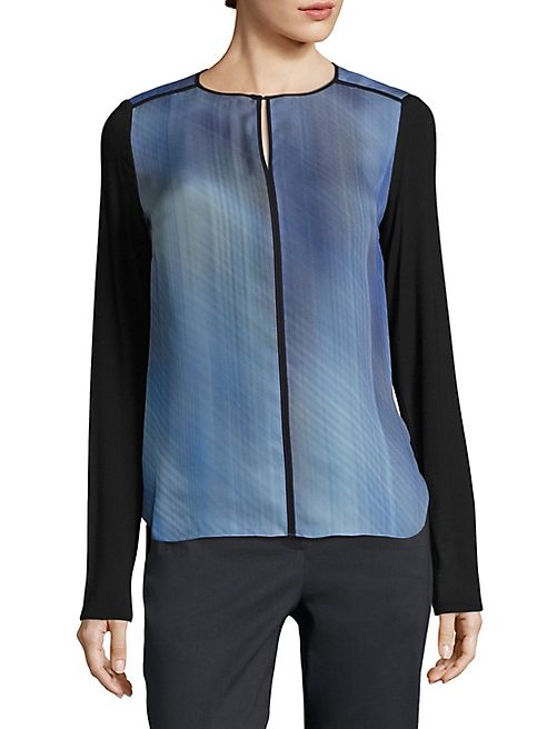 Elie Tahari - Amenia Silk Blouse