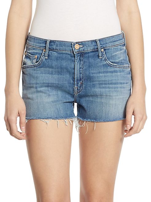 MOTHER - Teaser Step Hem Frayed Shorts