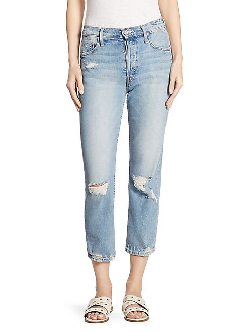 MOTHER - Tomcat Distressed Wash Jeans