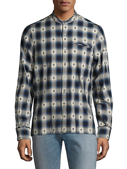 Ovadia & Sons - Crosby Cotton Casual Button Down Shirt