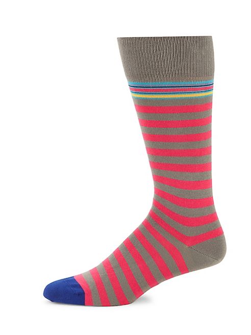 Paul Smith - Two-Pack Striped Socks