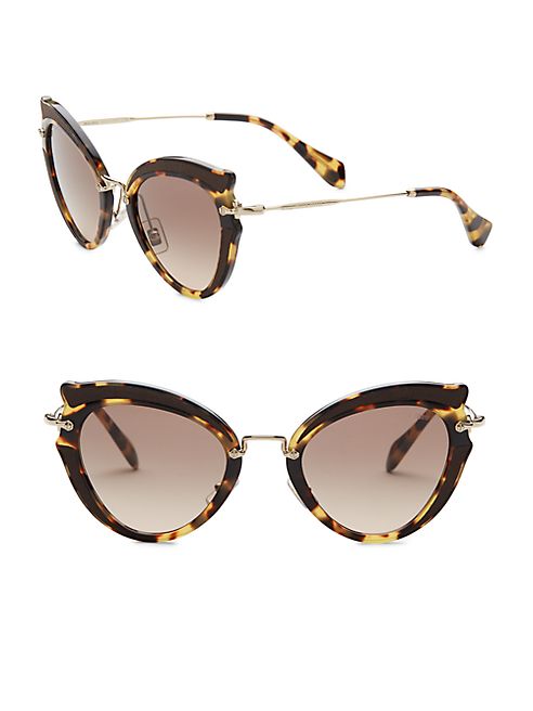 Miu Miu - 52MM Cat Eye Sunglasses