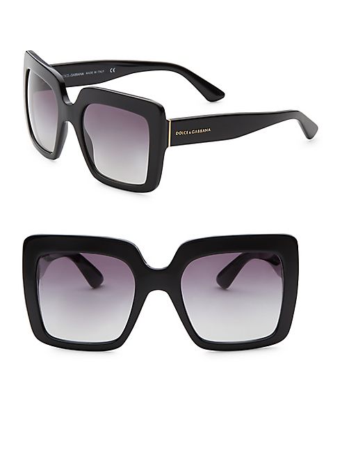 Dolce & Gabbana - 52MM Oversize Square Sunglasses