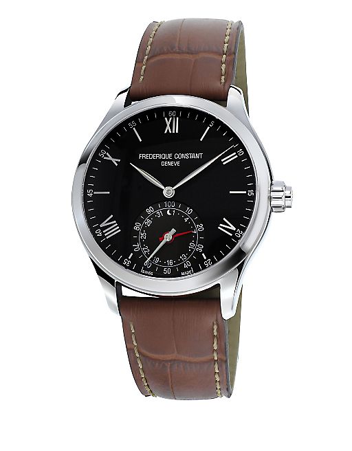 Frederique Constant - Horological Leather Strap Smart Watch