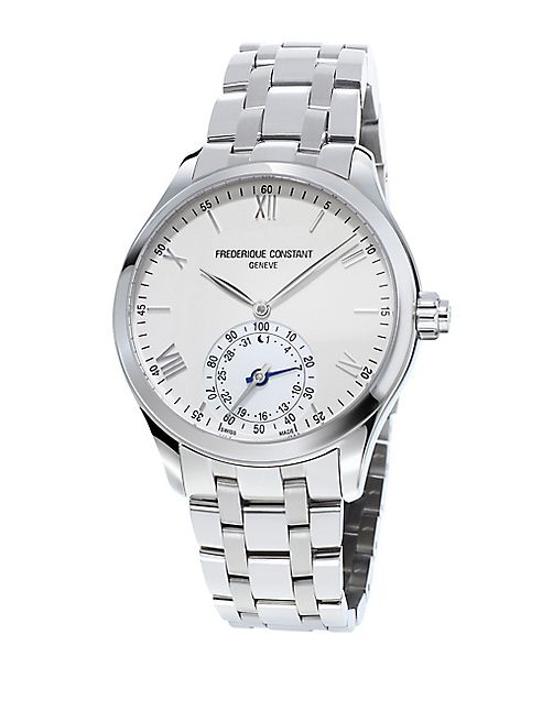 Frederique Constant - Horological Swiss-Quartz Stainless Steel Smart Watch