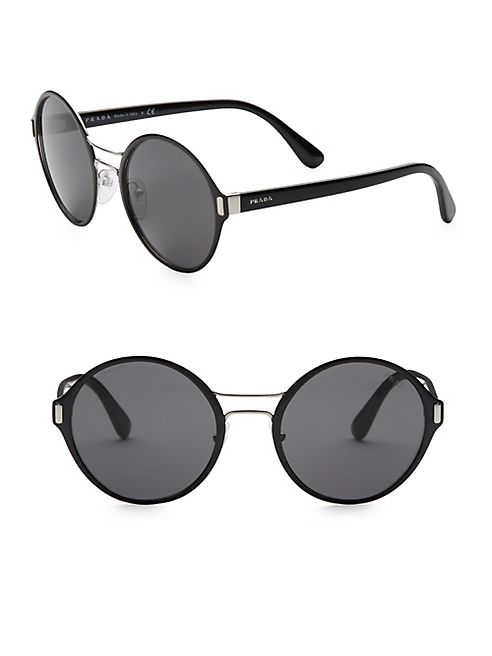 Prada - 54MM Round Sunglasses