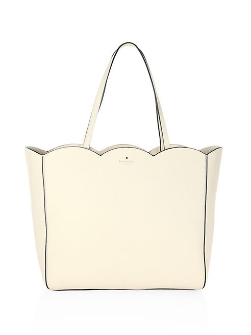 Kate Spade New York - Rainn Scalloped Leather Tote