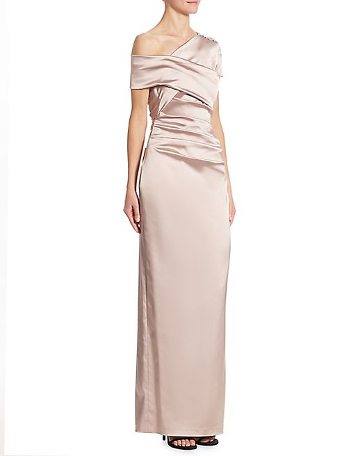 Talbot Runhof - Stretch Satin Gown