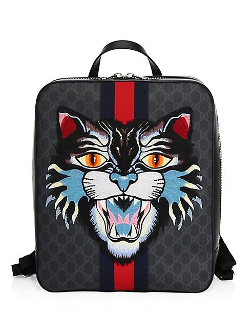 Gucci - GG Angry Cat Backpack