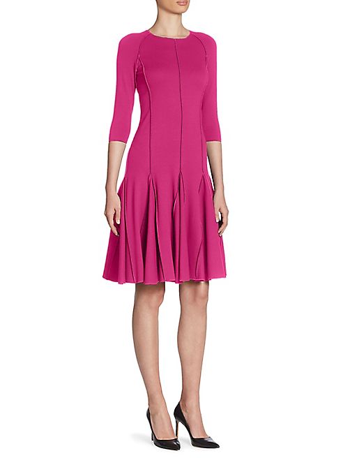 Armani Collezioni - Milano Jersey Fluted Dress