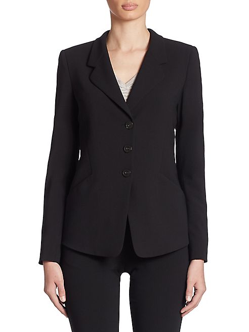 Armani Collezioni - Stretch Virgin Wool 3-Button Jacket