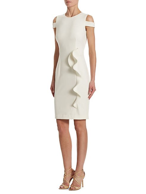 Nero by Jatin Varma - Ruffled Crepe Dress