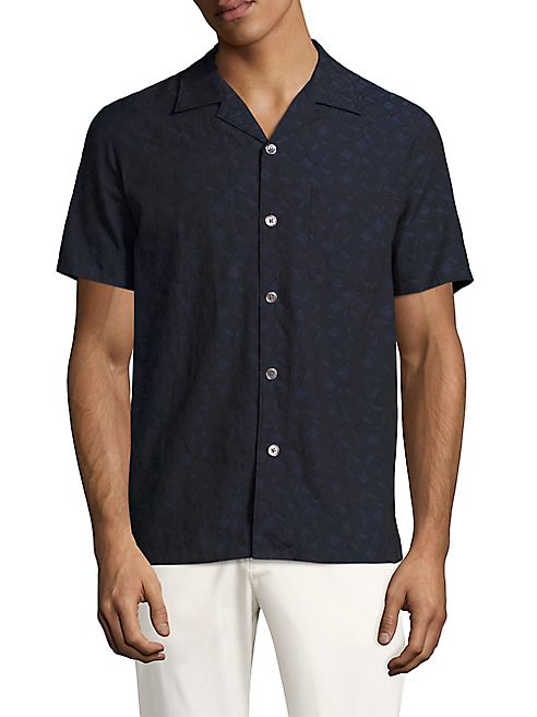 Theory - Havana Short Sleeve Shirt