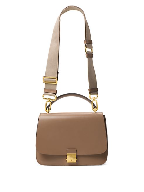 Michael Kors Collection - Mia Leather Top Handle Shoulder Bag