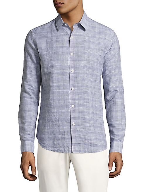 Theory - Regular-Fit Linen Shirt