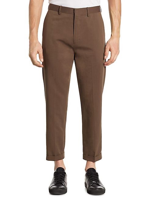 Vince - Drop-Rise Cuffed Trousers