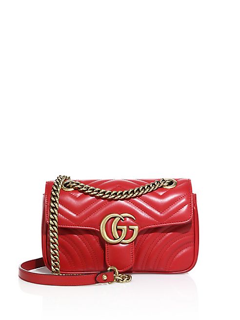 Gucci - GG 2.0 Mini Quilted Leather Shoulder Bag