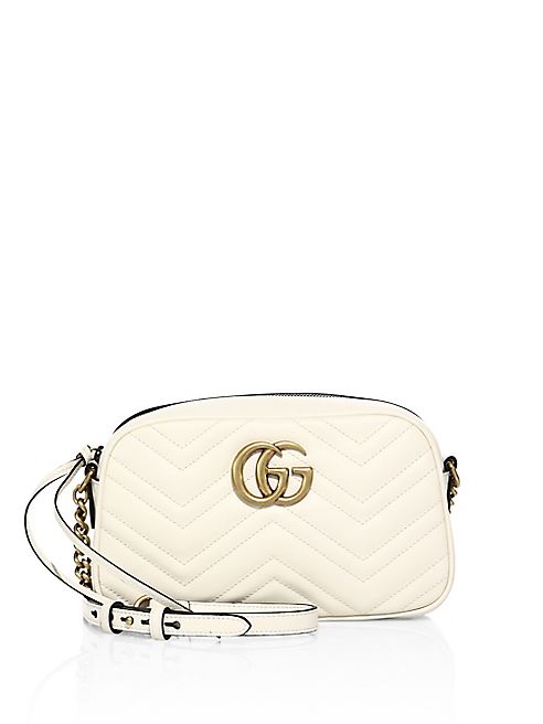 Gucci - GG Small Matelassé Leather Camera Bag