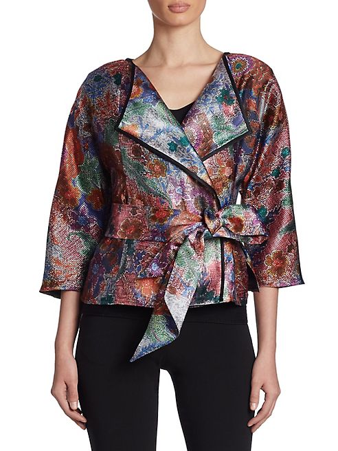 Armani Collezioni - Floral Jacquard Jacket