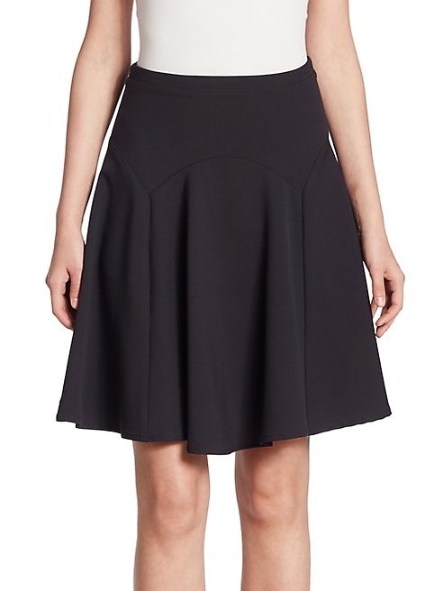 Armani Jeans - Wool Fluted Skirt