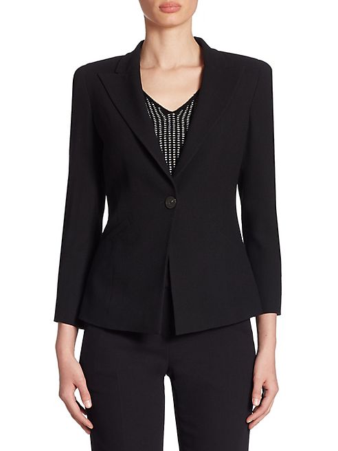 Armani Collezioni - Textured Wool Jacket