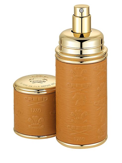 Creed - Camel & Gold Trim Leather Deluxe Atomizer/ 1.7 oz.