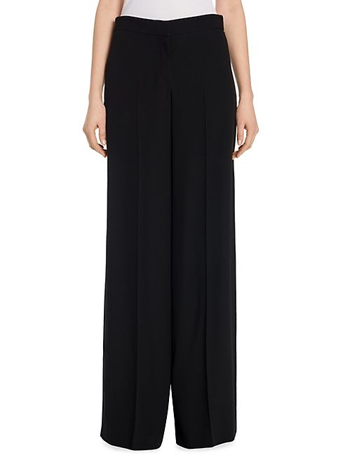 Alexander McQueen - Wide-Leg Wool Pants