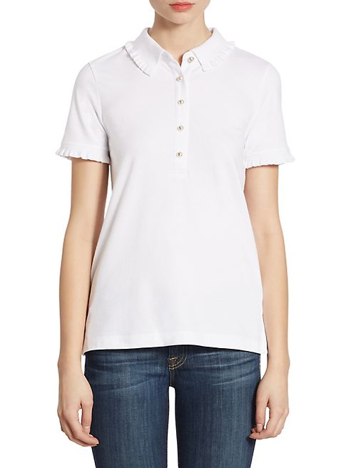 Tory Burch - Lacey Short Sleeve Polo