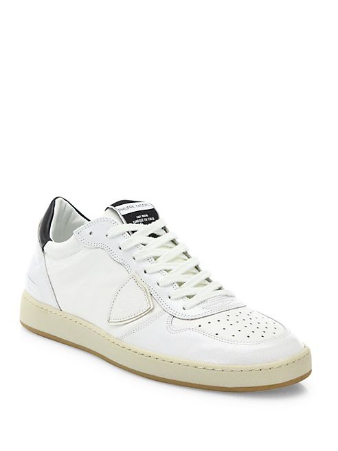 PHILIPPE MODEL - Lakers Leather Sneakers