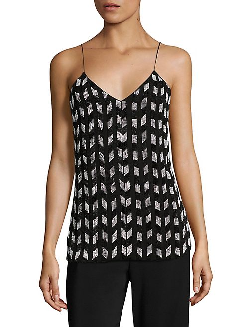 Cushnie et Ochs - Iris Beaded Top