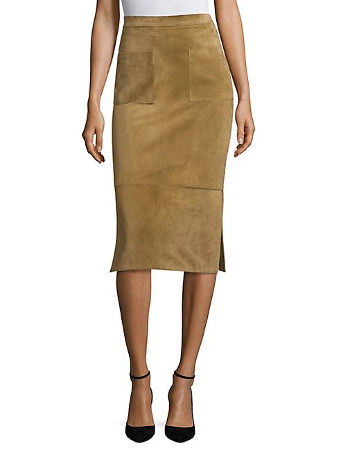 Cushnie et Ochs - Odessa Suede Pencil Skirt