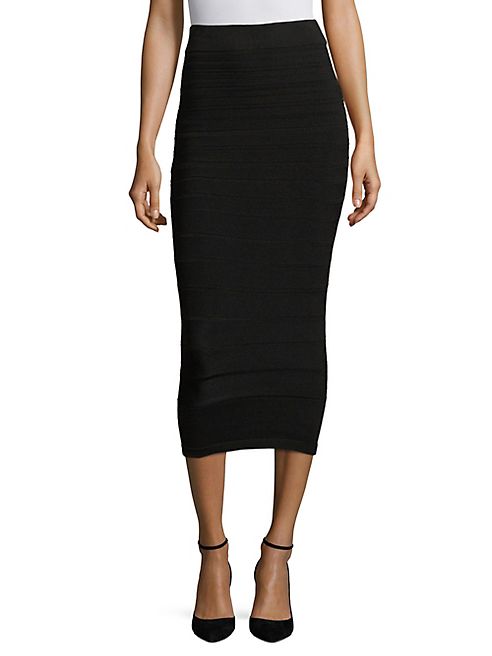 Cushnie et Ochs - Mabel Textured Pencil Skirt