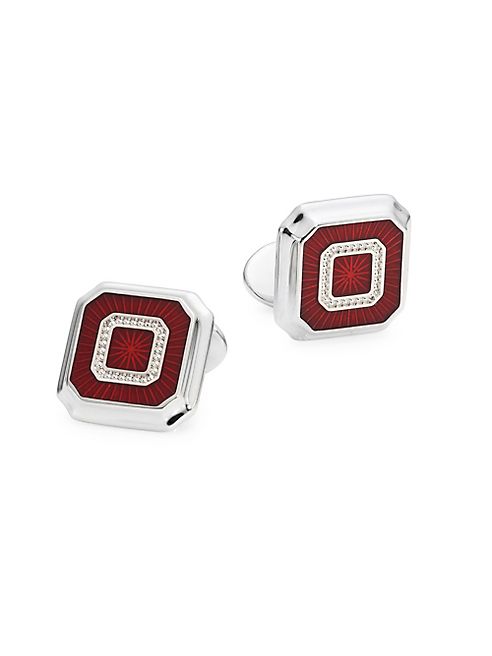 David Donahue - Sterling Silver Square Cufflinks