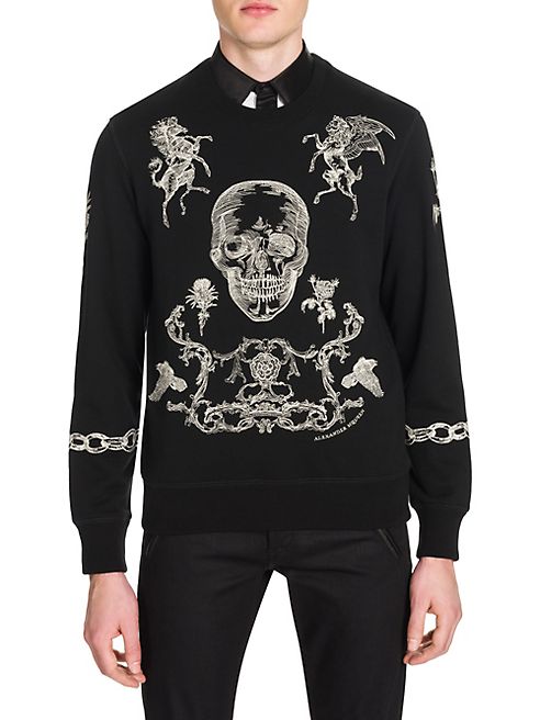 Alexander McQueen - Skull-Print Sweatshirt