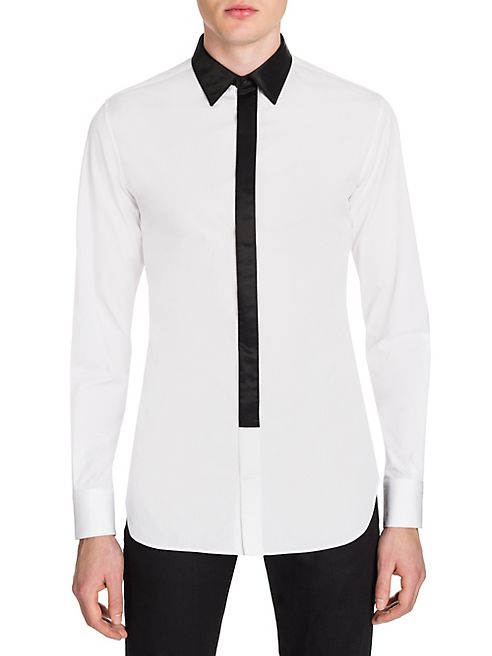 Alexander McQueen - Contrast Optical Shirt