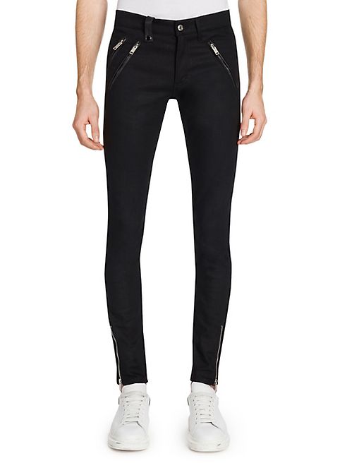 Alexander McQueen - D-Biker Slim-Fit Jeans