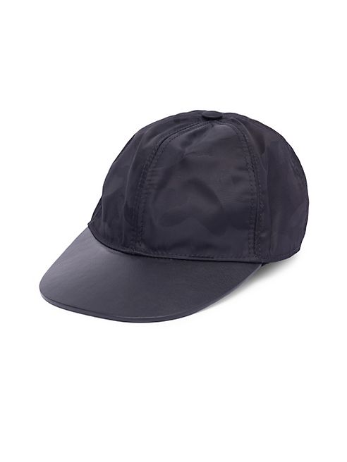 Valentino - Baseball Leather Peak Hat