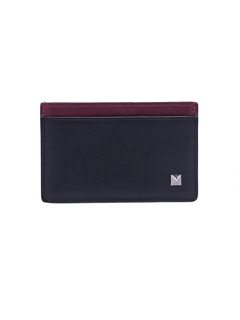 Valentino - Two-Tone Leather Card Case