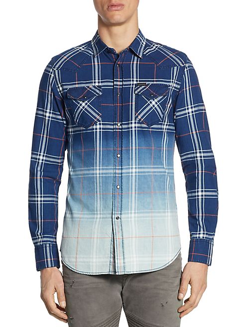 Diesel - Courty Dipdye Flannel Shirt