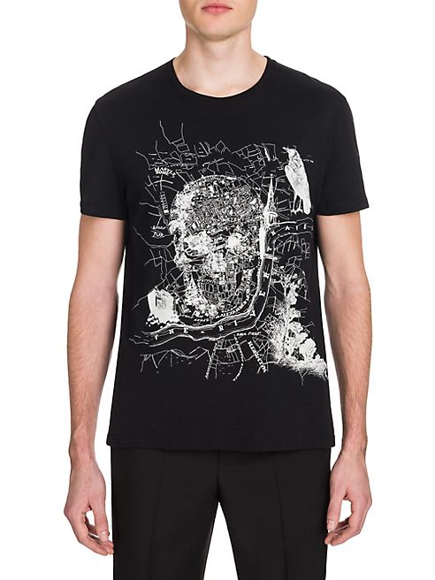 Alexander McQueen - London Map Cotton Tee