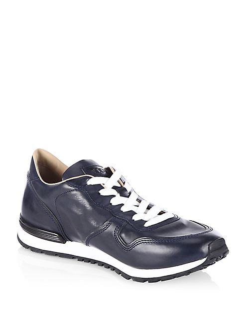 Tod's - All Active SP Matte Leather Trainer Sneakers