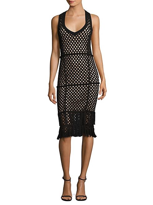 L'AGENCE - Rhianna Crochet Dress