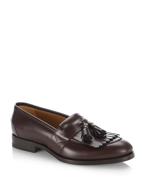 Gucci - Queercore Tassel Leather Loafers