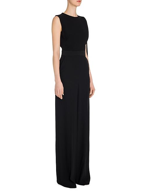 Alexander McQueen - Crepe Wool Jumpsuit